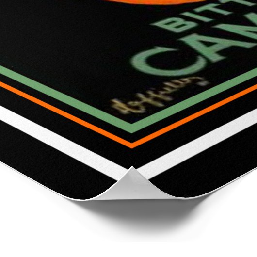 Cappiello Bitter Campari Print 12 x 16 (Hoek)