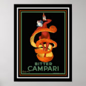 Cappiello Bitter Campari Print 12 x 16 (Voorkant)