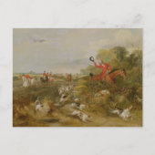 Capping on Hounds, Bachelor's Hall, 1836 (olie op  Briefkaart (Voorkant)