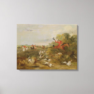 Capping on Hounds, Bachelor's Hall, 1836 (olie op Canvas Afdruk
