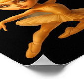 Cappuccina Ballerina Cappuccino Ballerina Funny Da Poster (Hoek)