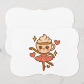 Cappuccina Ballerina Italian Ausweis Kaart (Voorkant / Achterkant)