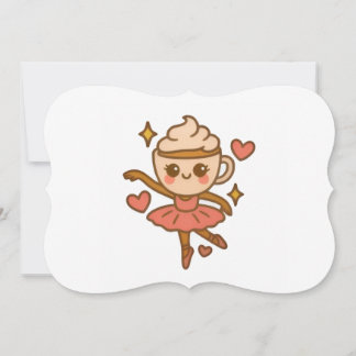 Cappuccina Ballerina Italian Ausweis Kaart