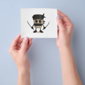 Cappuccino Assassino Funny Italian Flyer (Hand)