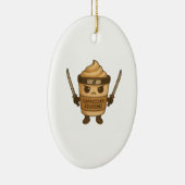 Cappuccino Assassino Italian Keramisch Ornament (Rechts)