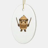 Cappuccino Assassino Italian Keramisch Ornament (Links)