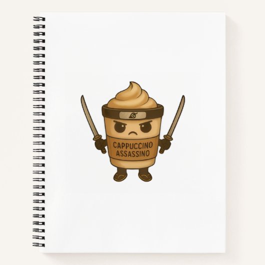 Cappuccino Assassino Italian Notitieboek (Voorkant)