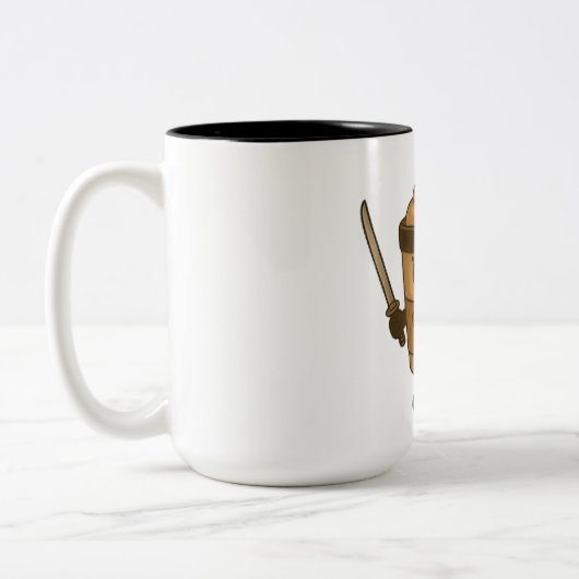 Cappuccino Assassino Italian Tweekleurige Koffiemok (Links)