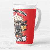 Cappuccino Assassino Koffieliefhebbers Italiaans B Latte Mok (Rechterhoek)