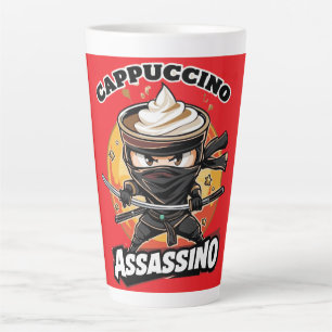 Cappuccino Assassino Koffieliefhebbers Italiaans B Latte Mok