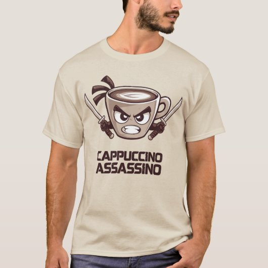 Cappuccino Assassino Shirt (Voorkant)