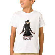 Cappuccino Assassino T-shirt | Dark Humor Italiaan