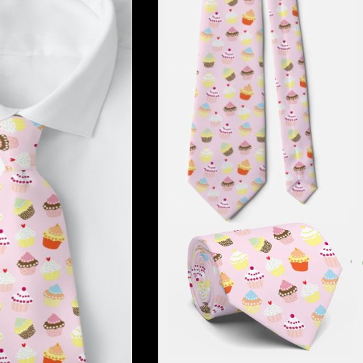 Cappuccino bakkerij cadeau grappige stropdas