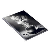 Cappuccino Ballerina Dancer Notitieboek (Rechterzijde)