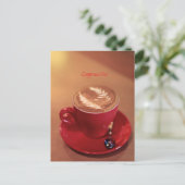 Cappuccino Briefkaart (Staand voorkant)
