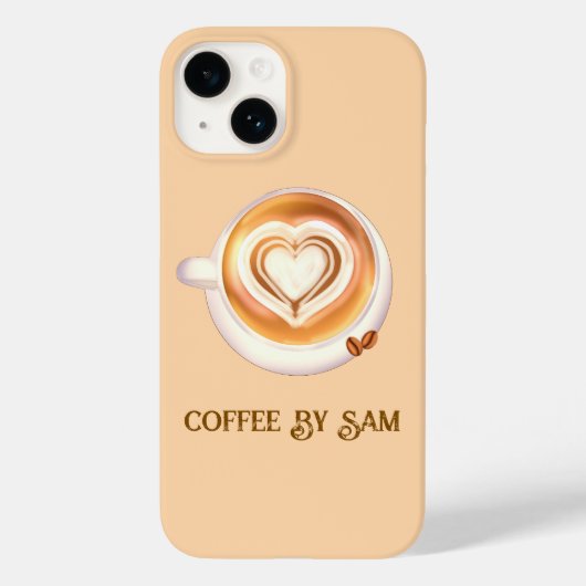 cappuccino Case-Mate iPhone case (Achterkant)