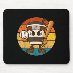 Cappuccino Ino Baseball Schattige Italiaans Brainr Muismat