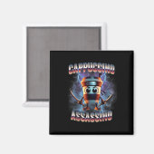 Cappuccino Ino Brainrot Italiaanse meme Magneet (Voorkant / Achterkant)