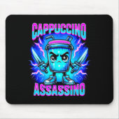 Cappuccino Ino Brainrot Italian Meme  Muismat (Voorkant)