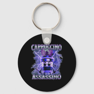 Cappuccino Ino Coffee Lovers Italian Brainrot Meme Sleutelhanger