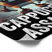 Cappuccino Ino, Italiaanse brainrot meme, espresso Poster (Hoek)