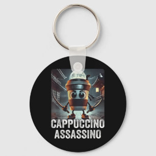Cappuccino Ino, Italiaanse brainrot meme, espresso Sleutelhanger