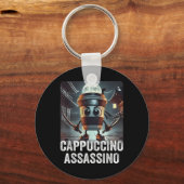Cappuccino Ino, Italiaanse brainrot meme, espresso Sleutelhanger (Voorkant)