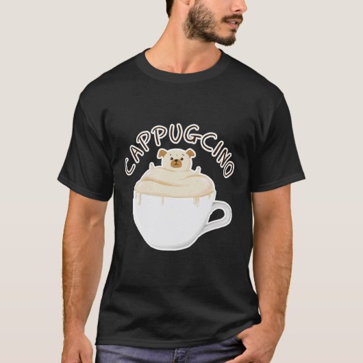 Cappuccino! Klassiek 640 T-shirt (Voorkant)