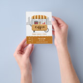 Cappuccino-koffie Flyer (Hand)