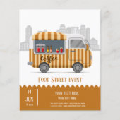 Cappuccino-koffie Flyer (Voorkant)