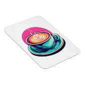 Cappuccino koffiekop magneet (Rechterzijde)