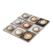 Cappuccino Koffiekoppen Tegeltje (Zijkant)
