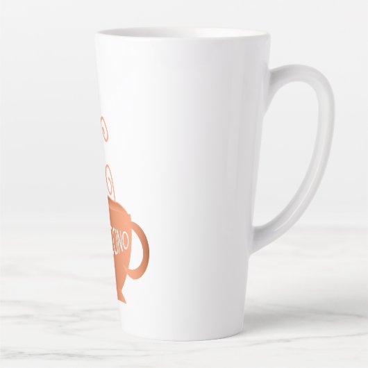 Cappuccino Latte Mok (Rechts)