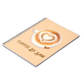 cappuccino notitieboek (Linkerzijde)