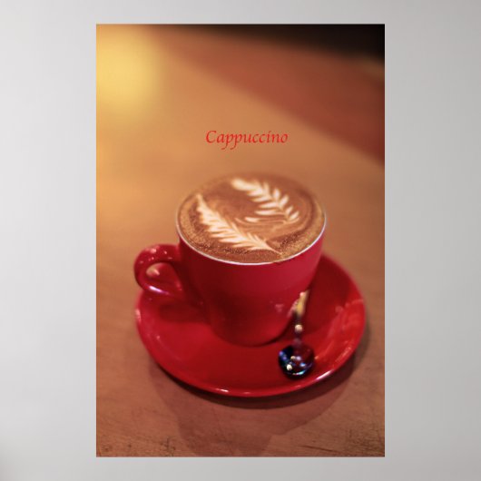 Cappuccino Poster (Voorkant)