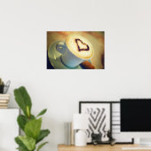 Cappuccino Poster Afdruk (Thuiskantoor)