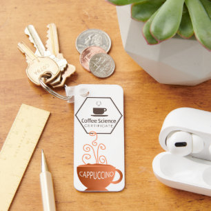 "Cappuccino" Sleutelhanger
