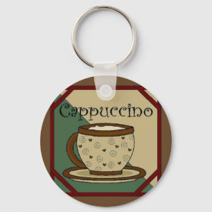 Cappuccino Sleutelhanger