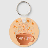 cappuccino-sleutelhanger sleutelhanger (Voorkant)