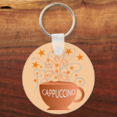 cappuccino-sleutelhanger sleutelhanger (Voorkant)