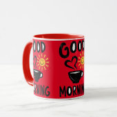 Cappuccino Souriant, Mok (Voorkant links)