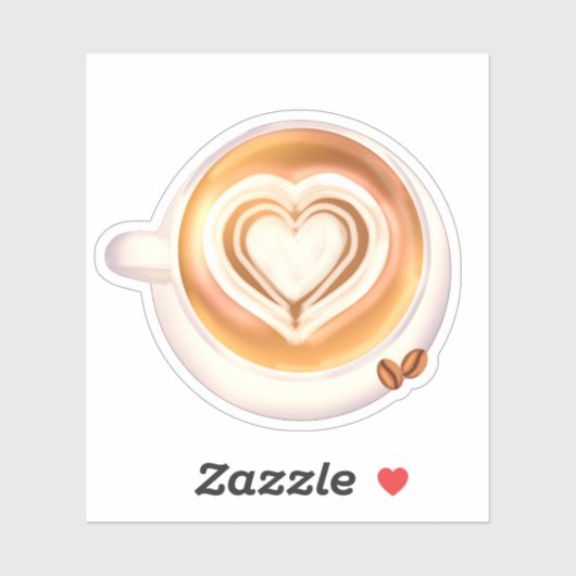 cappuccino sticker (Vel)