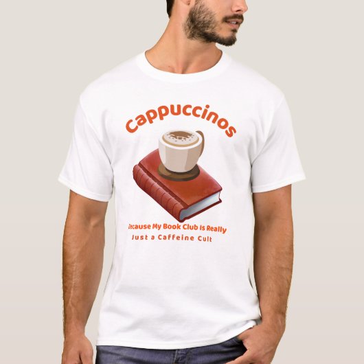 Cappuccino T-shirt (Voorkant)
