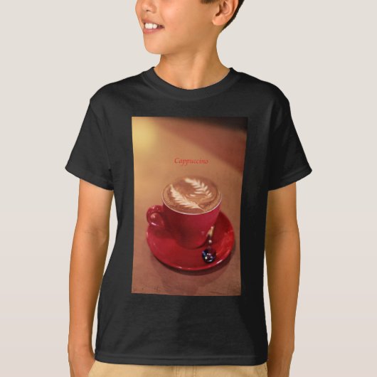Cappuccino T-shirt (Voorkant)