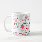 Cappuccino Taart Bakken Gefeliciteerd Koffiemok (Links)