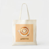 cappuccino tote bag (Voorkant)