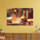 Cappuccino, Venetië, Italië Canvas Afdruk (Insitu (Woonkamer))