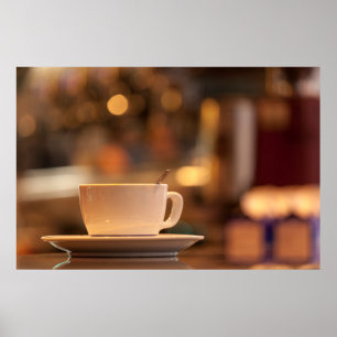 Cappuccino, Venetië, Italië Poster