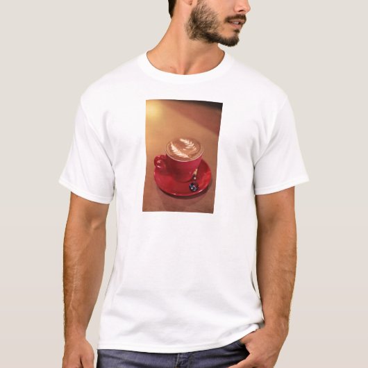 Cappucino Blank T-shirt (Voorkant)