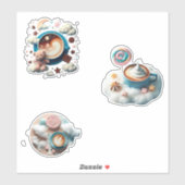 Cappucino delicious sticker (Vel)